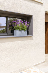 Balcony Balkonkasten Grau aus Fiberstone – mehrere Größen im Vergleich