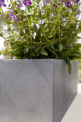 Balcony Balkonkasten Grau aus Fiberstone