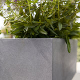 Balcony Balkonkasten Grau aus Fiberstone