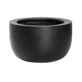Sunny Pflanzkübel Schwarz aus Fiberstone – Größe 20 freigestellt