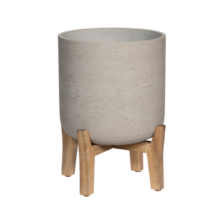 Charlie Feet Low Konfigurator in a modern design, showcasing dimensions Ø:22cm, Ö:16cm, H:25.5cm, T:16.5cm.