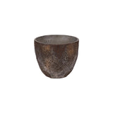 Jesslyn Oyster Imperial Braun by Pottery Pots, showcasing a rich brown oyster shell with a natural, textured finish.