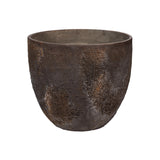 Pottery Pots Jesslyn Oyster Imperial Braun in earthy tones with textured surface, perfect for decorative planting.