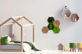 Kork-Hexagon Set, 5er Set - Finestgreen