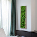 Moosbild Ballenmoos 140x40 cm Finestgreen 